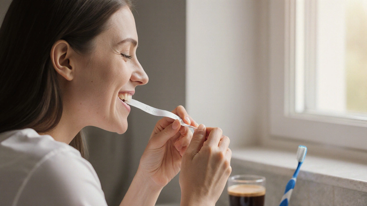 Bělicí pásky na zuby: Jak fungují a jestli stojí za peníze