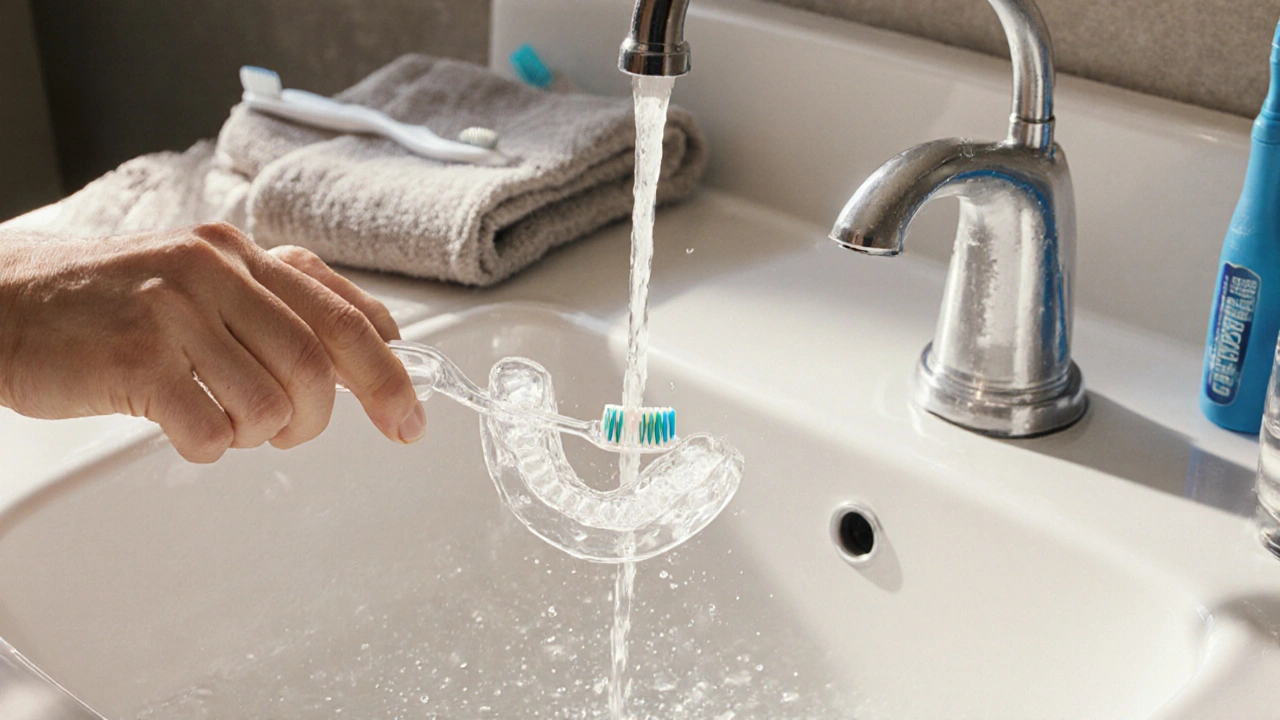 Jak čistit retainer správně - kroky, které zachrání vaše neviditelné rovnátka