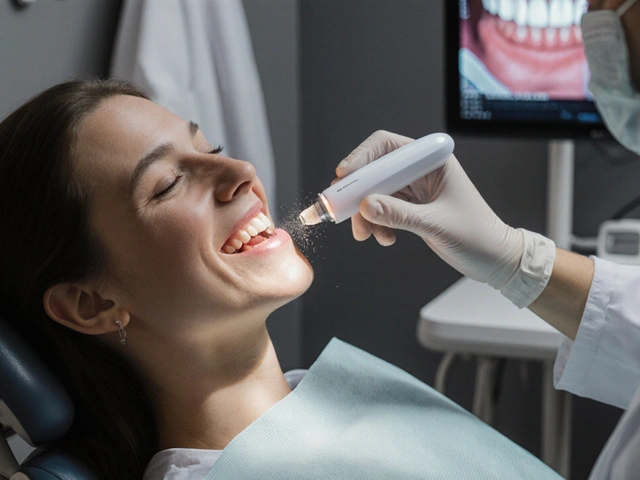 Jak se pískování zubů stalo populárním trendem v zubní péči