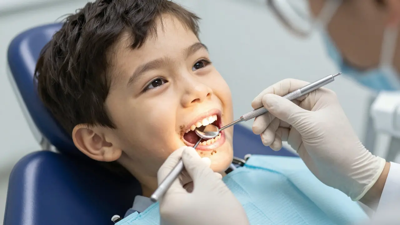 Co je kámen na zubech u dětí a jak ho rozpoznat?