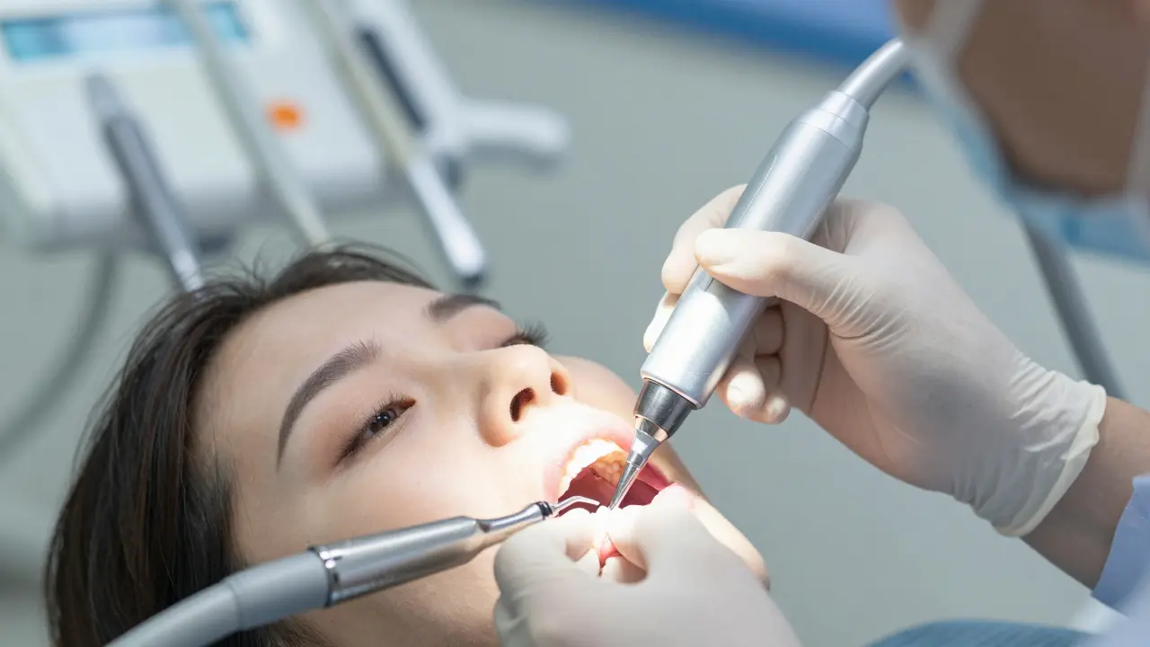 Ultrazvukové skalování zubního kameně