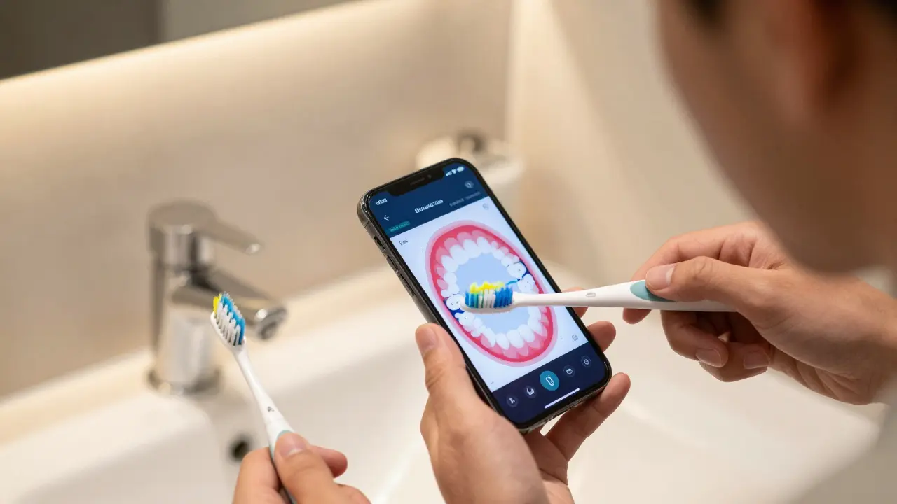 Co je funkce BrushSync a jak funguje v sonických kartáčkách?