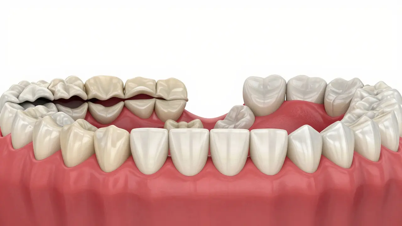 Srovnání křivých a rovných zubů vlivem na hygienu