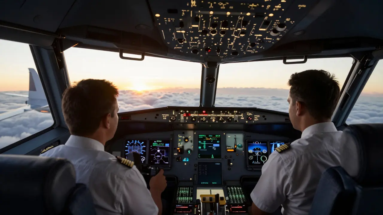Kolik si vydělá pilot letadla v ČR a zahraničí? Reálné platy, poletové příplatky a kariérní cesta